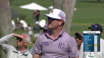 Zach Johnson makes birdie on No. 16 at Hoag Classic