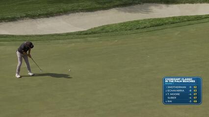 Mark Hubbard pours in 19-foot birdie putt on No. 12 at Cognizant Classic