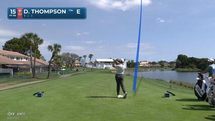 Davis Thompson makes birdie on No. 15 at Cognizant Classic
