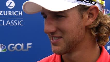 Derek Ernst interview after Round 1 of the Zurich Classic