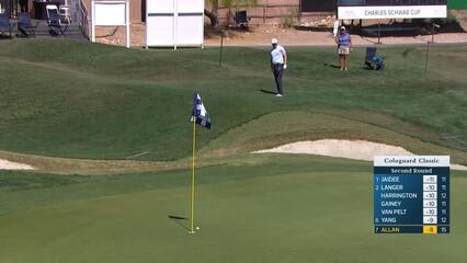 Steve Allan makes birdie on No. 16 at Cologuard Classic