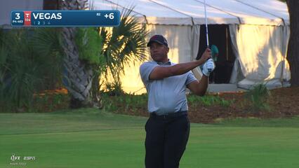 Jhonattan Vegas's 161-yard approach sets up birdie on No. 3 at RBC Heritage