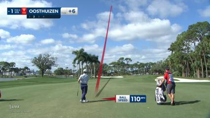Louis Oosthuizen sticks approach to set up birdie at Honda