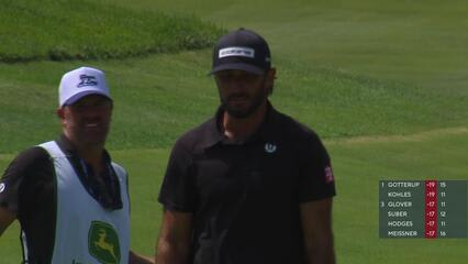 Max Homa gets up-and-down from 40 yards for birdie on No. 14 at John Deere