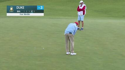 Ken Duke makes birdie at Trophy Hassan II