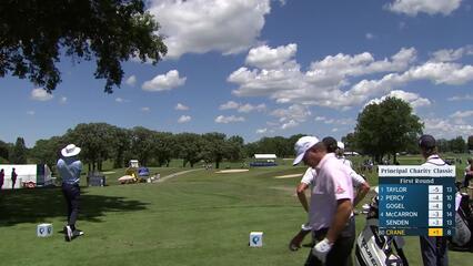 Ben Crane makes birdie on No. 9 at Principal Charity Classic