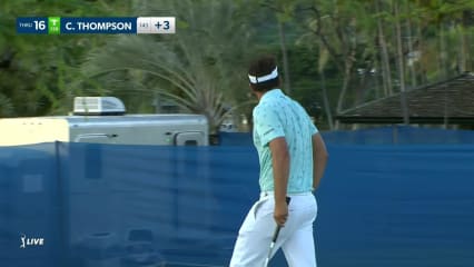 Curtis Thompson makes birdie on No. 16 in Round 1 at Sony Open