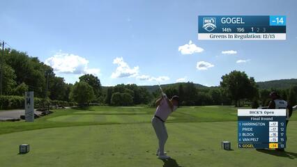 Matt Gogel makes birdie on No. 14 at DICK'S Open