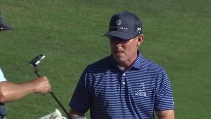 Justin Leonard makes birdie on No. 15 at Dominion Energy Charity Classic