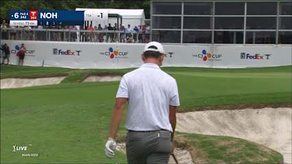 Seung-Yul Noh gets friendly bounce leading to birdie at CJ CUP Byron Nelson