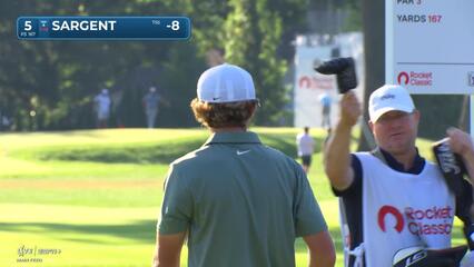 Gordon Sargent cards third birdie of the day at Rocket Classic
