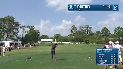 Charles Reiter takes dead aim to set up closing birdie at Houston Open
