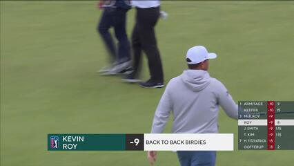 Kevin Roy holes 150-yard shot for birdie on No. 8 at Genesis Scottish Open