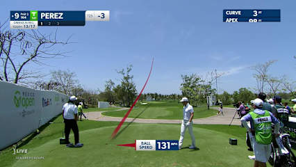 Pat Perez hits tee shot below the hole and birdies at Mexico Open