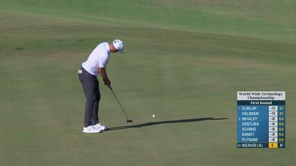 Tyler Weaver makes birdie on No. 18 at World Wide Technology