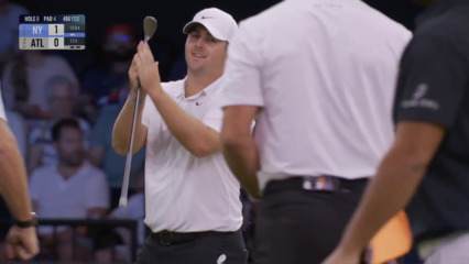 Chris Gotterup wins hole for Atlanta Drive with saucy chip at TGL