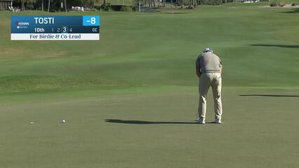 Alejandro Tosti makes birdie on No. 10 at PGA TOUR Q-School