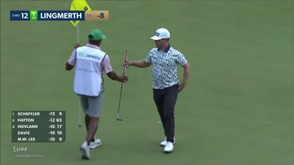 David Lingmerth gets up-and-down for birdie at THE PLAYERS