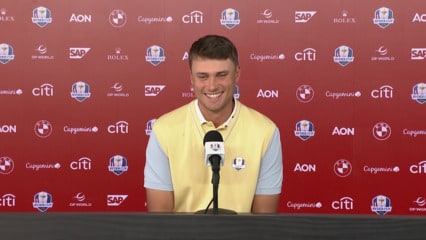 Ludvig Åberg on relationship with Viktor Hovland, Hovland's fascination with UFOs