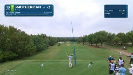 Austin Smotherman holes out tee shot for ace on No. 13 at Valero