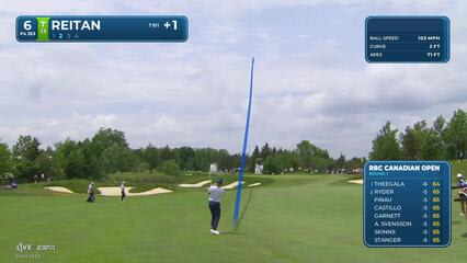 Kristoffer Reitan's 130-yard approach sets up birdie on No. 6 at RBC Canadian