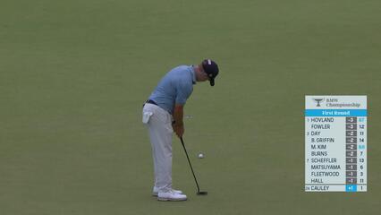 Bud Cauley makes birdie on No. 2 at BMW Championship