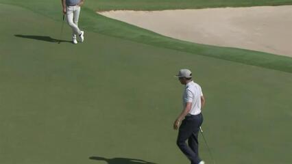 Tim Wilkinson rolls in 17-foot birdie putt at the Sony Open