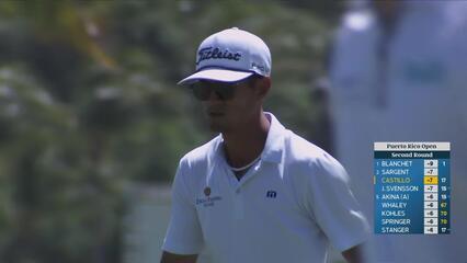 Ricky Castillo makes birdie on No. 18 at Puerto Rico