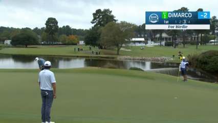 Chris DiMarco makes long birdie putt at SAS Champ
