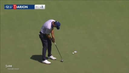 Paul Barjon's dialed-in tee shot leads to birdie at Wyndham