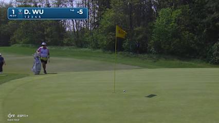 Dylan Wu makes birdie on No. 1 at RBC Canadian
