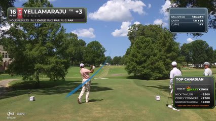 Sudarshan Yellamaraju reaches par-5 No. 16 in two, makes eagle at FedEx St. Jude