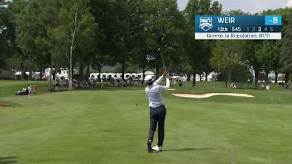Mike Weir's controlled approach leads to birdie at DICK'S Open