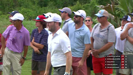 Garrick Higgo/Branden Grace makes birdie on No. 11 at Zurich Classic