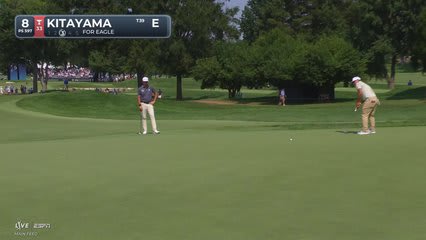 Kurt Kitayama reaches par-5 No. 8 in two, makes birdie at BMW Championship