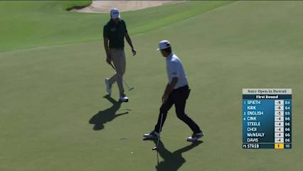 Robert Streb makes birdie on No. 10 at Sony Open