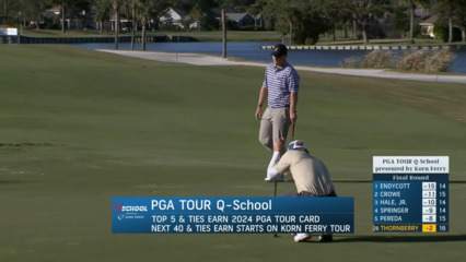 Braden Thornberry makes birdie at PGA TOUR Q-School