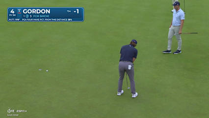 Will Gordon makes birdie on No. 4 at RBC Canadian