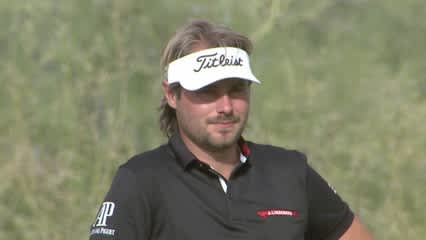 Victor Dubuisson executes two incredible desert saves for Shot of the Day