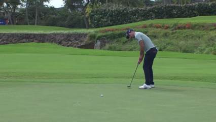 Nick Taylor stays hot, sinks 11-foot birdie putt on No. 7 at Sony Open