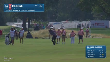 Marco Penge reaches par-5 No. 14 in two, makes birdie at Rocket Classic