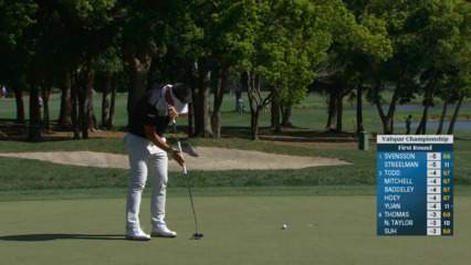 Carl Yuan sends in birdie at Valspar