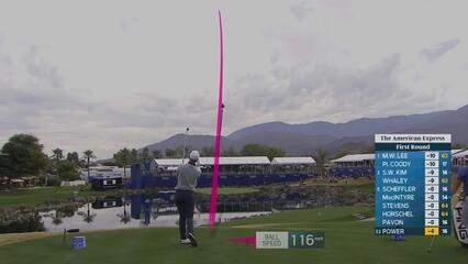 Seamus Power sinks 21-foot birdie putt on No. 17 at The American Express