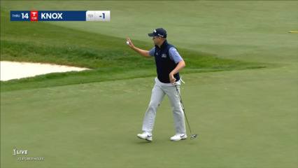 Russell Knox's tee shot to 7-feet yields birdie at RBC Canadian