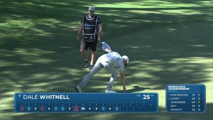 Dale Whitnell makes birdie on No. 14 at Barracuda