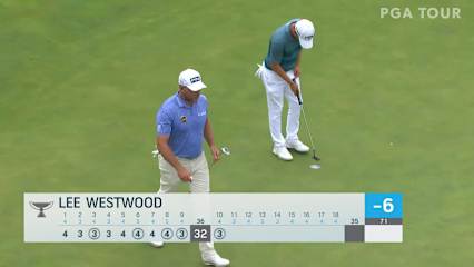 Lee Westwood makes third-straight birdie at THE NORTHERN TRUST