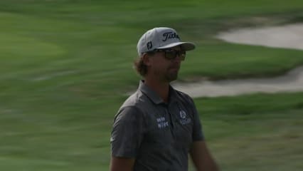 Roger Sloan's incredible approach leads to eagle at Albertsons Boise Open