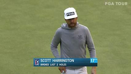 Scott Harrington makes birdie on No. 12 in Round 2 at Barracuda