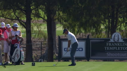 Jerry Kelly dials it in on No. 12 at Franklin Templeton