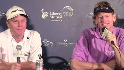 Sluman/Faxon comments after Round 1 of Liberty Mutual